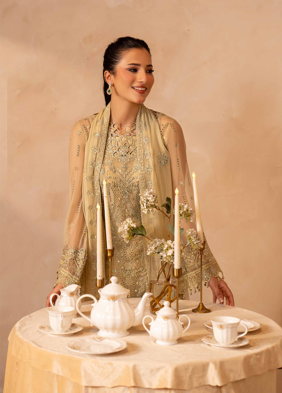 Aarzu By Maryam's Festive Embroidered Chiffon 3 Piece Unstitched Suit MY26AV7 D-A-13008 Aarzu By Maryam's Festive Embroidered Chiffon 3 Piece Unstitched Suit MY26AV7 D-A-13008
