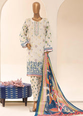 Aashkaar By HZ Textiles Embroidered Lawn 3 Piece Stitched Suit HZ26APELV1 D-067 I VIBES