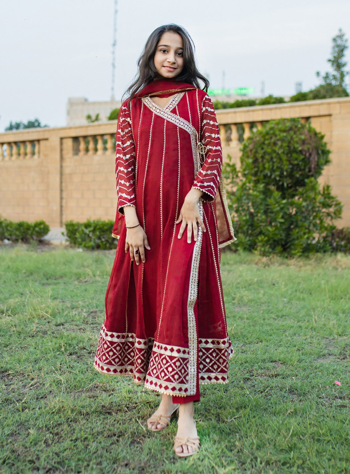 Abaan Zohan Embroidered Chiffon Suits Stitched 3 Piece - ABZO-007 JANNAT-MAROON Abaan Zohan Embroidered Chiffon Suits Stitched 3 Piece - ABZO-007 JANNAT-MAROON