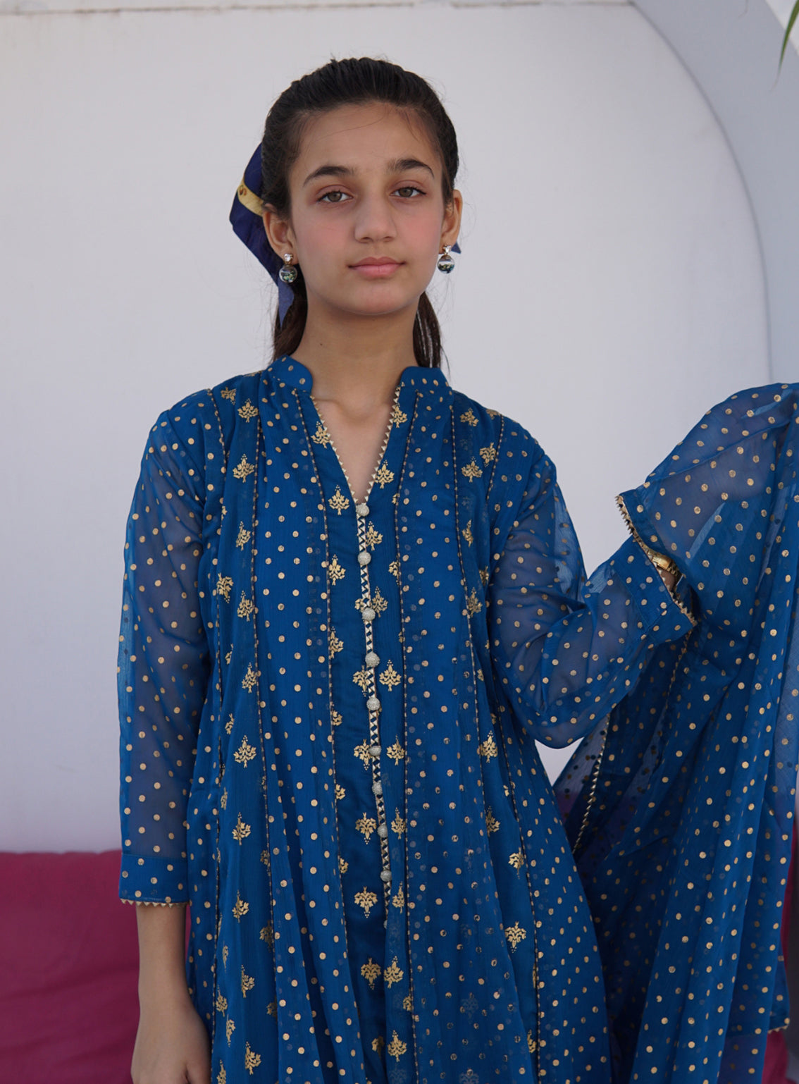 Abaan Zohan Embroidered Chiffon Suits Stitched 3 Piece - ABZO-010 HAYA-PEACOCK Abaan Zohan Embroidered Chiffon Suits Stitched 3 Piece - ABZO-010 HAYA-PEACOCK
