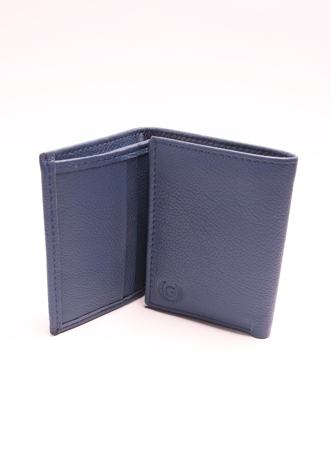 Affinity Wallet By Gilani Cow Milled Blue - GIL24MW 11 Affinity Wallet By Gilani Cow Milled Blue - GIL24MW 11
