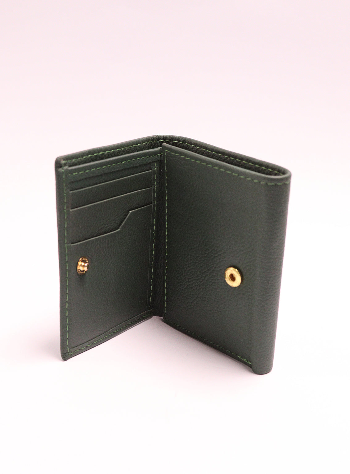 Affinity Wallet By Gilani Cow Milled Green - GIL24MW 12 Affinity Wallet By Gilani Cow Milled Green - GIL24MW 12