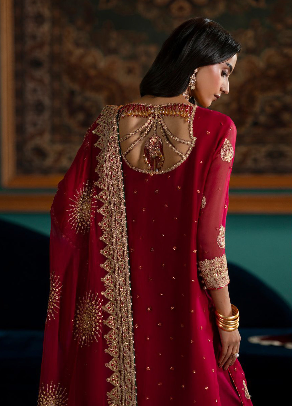 Afsaanah By Zevk Formal Embroidered Chiffon 3 Piece Unstitched Suit ZBP26AV2 D-5A RUBAI Afsaanah By Zevk Formal Embroidered Chiffon 3 Piece Unstitched Suit ZBP26AV2 D-5A RUBAI