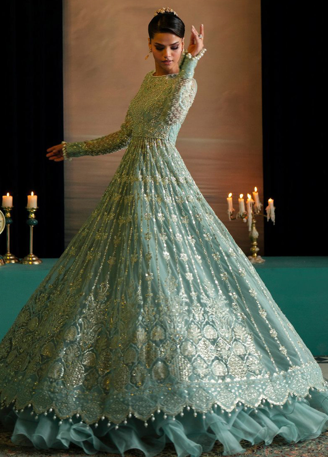 Afsaanah By Zevk Formal Embroidered Net 3 Piece Unstitched Suit ZBP26AV2 D-04 JAHANARA Afsaanah By Zevk Formal Embroidered Net 3 Piece Unstitched Suit ZBP26AV2 D-04 JAHANARA