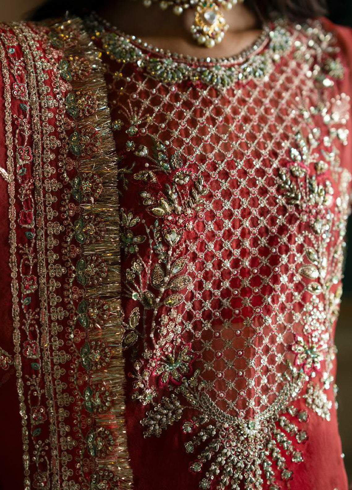 Afsaanah By Zevk Formal Embroidered Organza 3 Piece Unstitched Suit ZBP26AV2 D-03 GUL BAHAR Afsaanah By Zevk Formal Embroidered Organza 3 Piece Unstitched Suit ZBP26AV2 D-03 GUL BAHAR