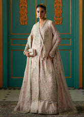 Afsaanah By Zevk Formal Embroidered Organza 3 Piece Unstitched Suit ZBP26AV2 D-06 RESHAM
