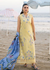 Afsanah By Seran Embroidered Lawn 3 Piece Unstitched Suit SRN26AV2 D-07 AREEN