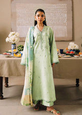 Afsanah By Seran Embroidered Lawn 3 Piece Unstitched Suit SRN26AV2 D-10 REEB