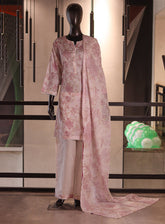 Aifa Digital Printed Lawn 3 Piece Stitched Suit AF26PL D-01