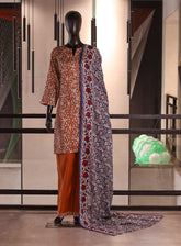 Aifa Digital Printed Lawn 3 Piece Stitched Suit AF26PL D-03