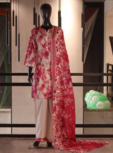Aifa Digital Printed Lawn 3 Piece Stitched Suit AF26PL D-07