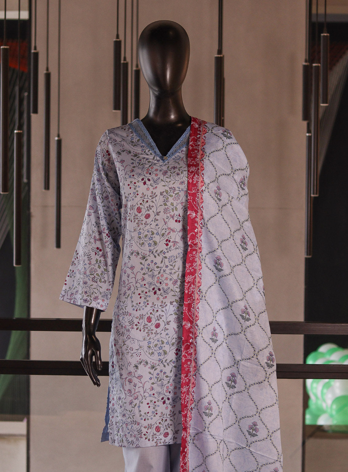 Aifa Digital Printed Lawn 3 Piece Stitched Suit AF26PL D-08 Aifa Digital Printed Lawn 3 Piece Stitched Suit AF26PL D-08