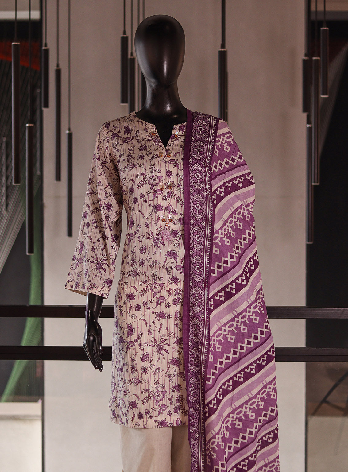 Aifa Digital Printed Lawn 3 Piece Stitched Suit AF26PL D-11 Aifa Digital Printed Lawn 3 Piece Stitched Suit AF26PL D-11
