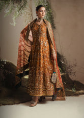 Aik Shaam By AIK Atelier Embroidered Net 3 Piece Unstitched Suit AIK26ASV3 D-LOOK-C2606