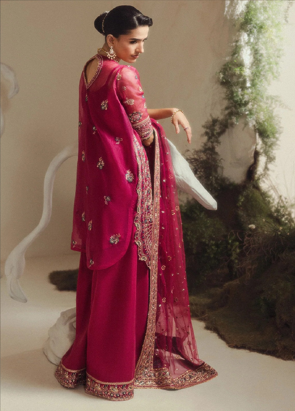 Aik Shaam By AIK Atelier Embroidered Organza 3 Piece Unstitched Suit AIK26ASV3 D-LOOK-C2605 Aik Shaam By AIK Atelier Embroidered Organza 3 Piece Unstitched Suit AIK26ASV3 D-LOOK-C2605