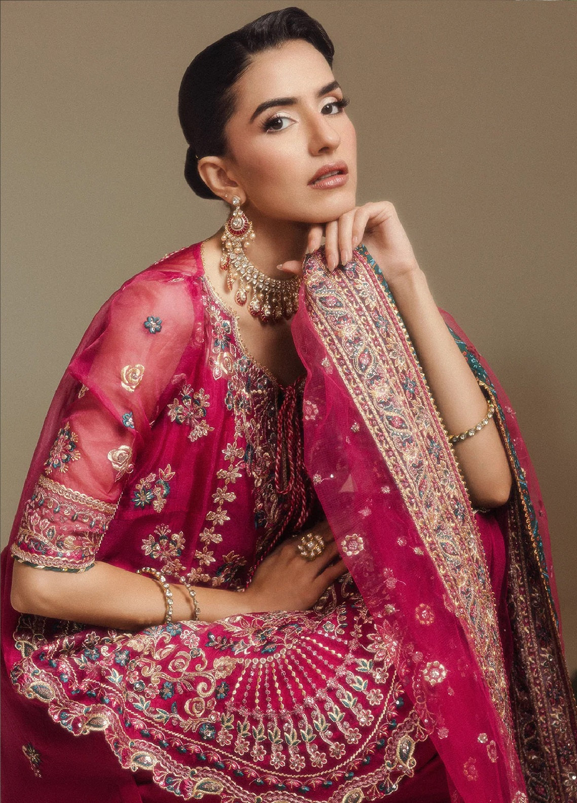 Aik Shaam By AIK Atelier Embroidered Organza 3 Piece Unstitched Suit AIK26ASV3 D-LOOK-C2605 Aik Shaam By AIK Atelier Embroidered Organza 3 Piece Unstitched Suit AIK26ASV3 D-LOOK-C2605