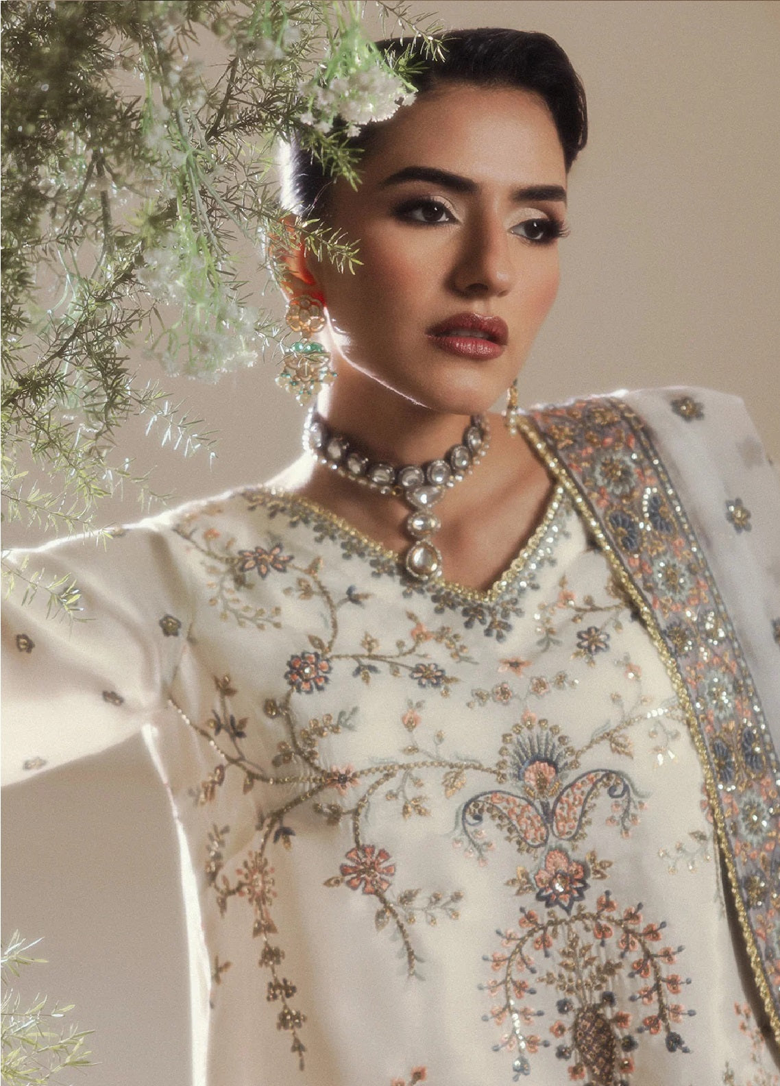 Aik Shaam By AIK Atelier Embroidered Silk 3 Piece Unstitched Suit AIK26ASV3 D-LOOK-C2601 Aik Shaam By AIK Atelier Embroidered Silk 3 Piece Unstitched Suit AIK26ASV3 D-LOOK-C2601