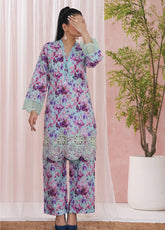 Aira By Aizal Festive Embroidered Lawn 2 Piece Stitched Suit AL26AFE D-01