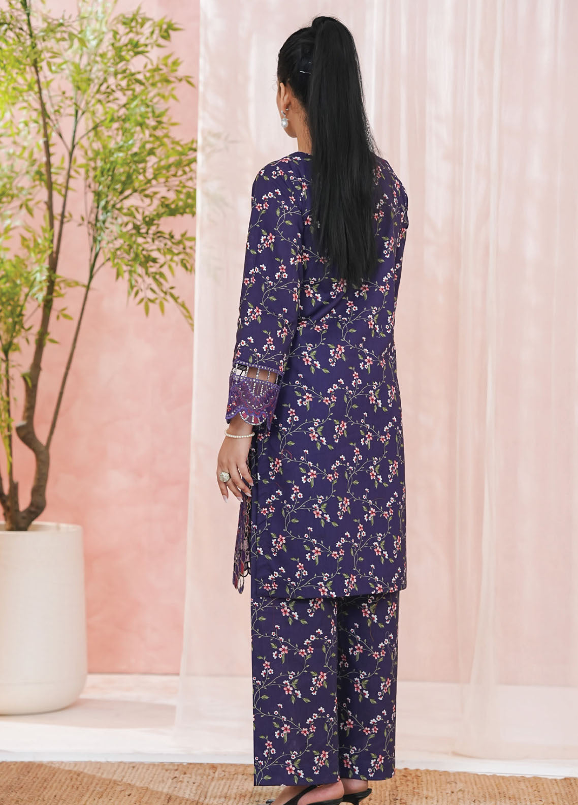 Aira By Aizal Festive Embroidered Lawn 2 Piece Stitched Suit AL26AFE D-04 Aira By Aizal Festive Embroidered Lawn 2 Piece Stitched Suit AL26AFE D-04