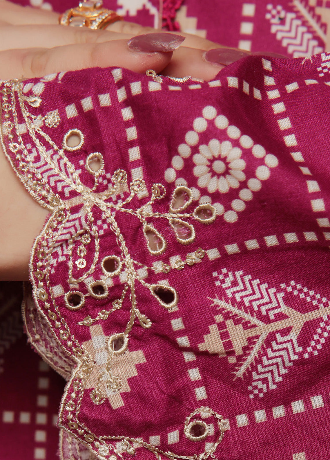 Aiza & Momina by VS Textile Embroidered Chikankari Suits Unstitched 3 Piece - VS25AMC 59 Aiza & Momina by VS Textile Embroidered Chikankari Suits Unstitched 3 Piece - VS25AMC 59