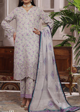 Aiza & Momina by VS Textile Embroidered Chikankari Suits Unstitched 3 Piece - VS25AMC 60