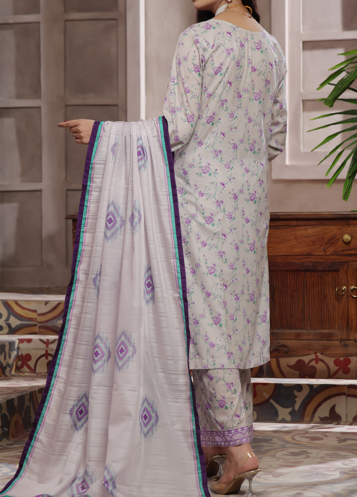 Aiza & Momina by VS Textile Embroidered Chikankari Suits Unstitched 3 Piece - VS25AMC 60 Aiza & Momina by VS Textile Embroidered Chikankari Suits Unstitched 3 Piece - VS25AMC 60