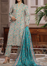 Aiza & Momina by VS Textile Embroidered Chikankari Suits Unstitched 3 Piece - VS25AMC 62