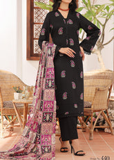 Aizal Printed Lawn Suits Stitched 3 Piece - AL25PL 440