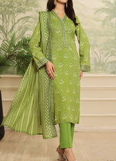 Aizal Printed Lawn Suits Stitched 3 Piece - AL25PL 447