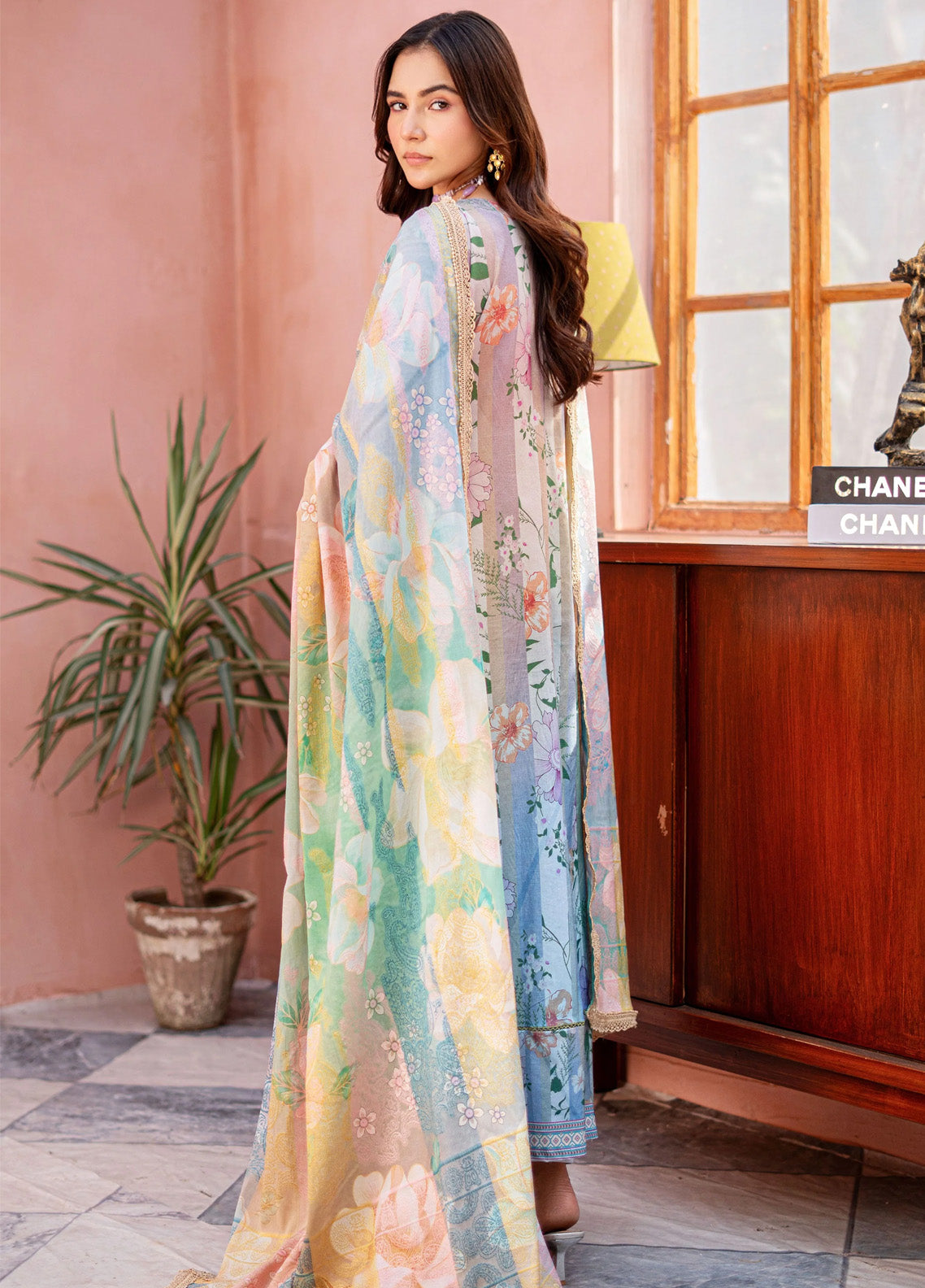 Al Zohaib Printed Cambric Suits Unstitched 3 Piece - AZ24CBP CPL-24-01 Al Zohaib Printed Cambric Suits Unstitched 3 Piece - AZ24CBP CPL-24-01