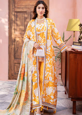Al Zohaib Printed Cambric Suits Unstitched 3 Piece - AZ24CBP CPL-24-03