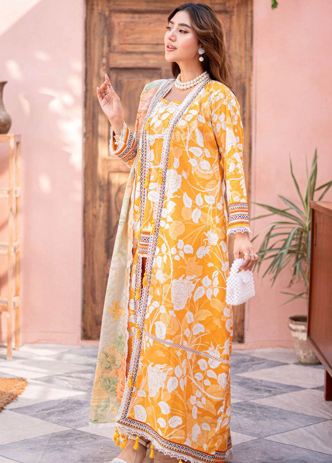 Al Zohaib Printed Cambric Suits Unstitched 3 Piece - AZ24CBP CPL-24-03 Al Zohaib Printed Cambric Suits Unstitched 3 Piece - AZ24CBP CPL-24-03