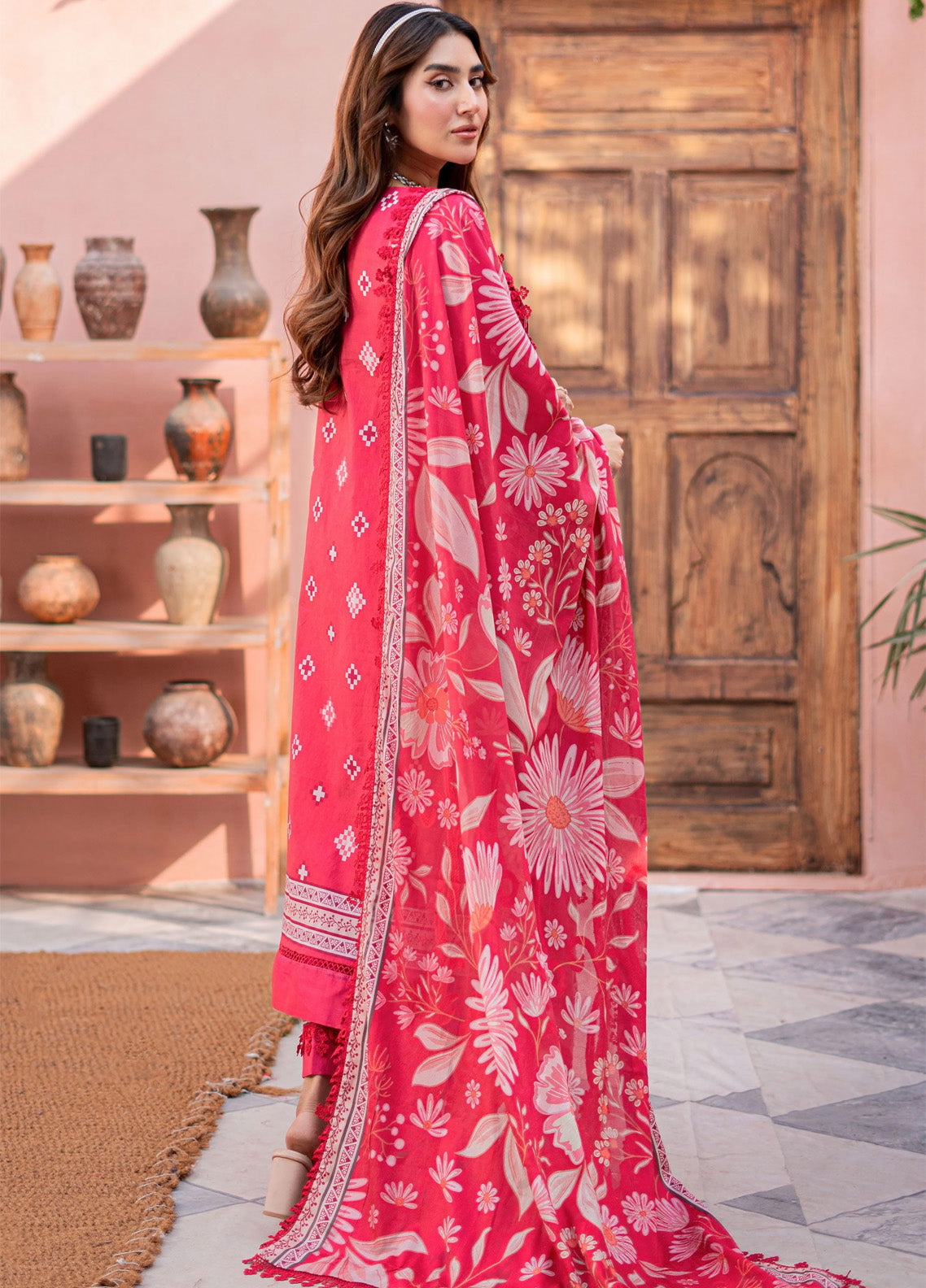 Al Zohaib Printed Cambric Suits Unstitched 3 Piece - AZ24CBP CPL-24-04 Al Zohaib Printed Cambric Suits Unstitched 3 Piece - AZ24CBP CPL-24-04