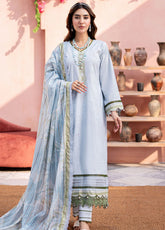 Al Zohaib Printed Cambric Suits Unstitched 3 Piece - AZ24CBP CPL-24-05