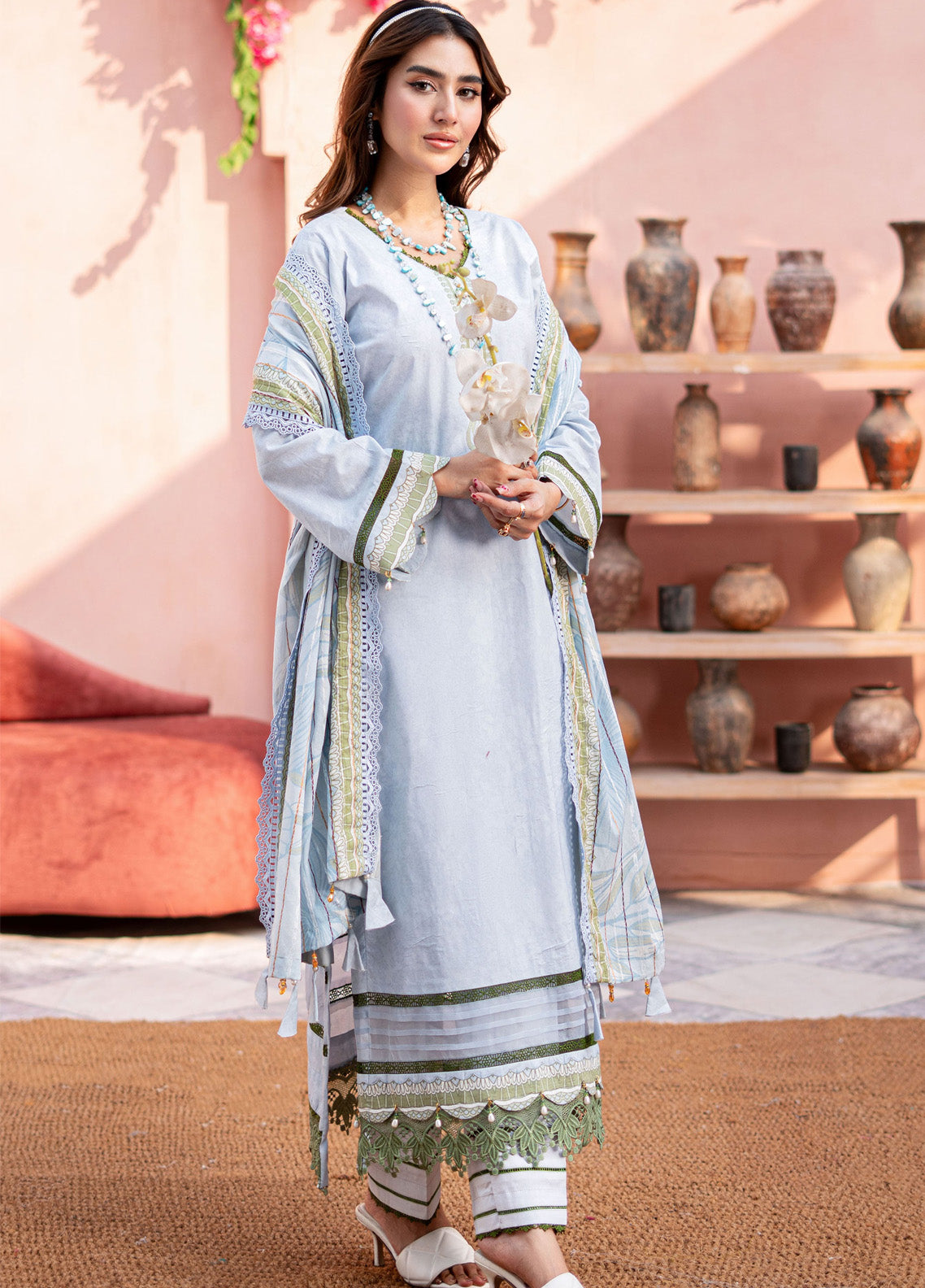 Al Zohaib Printed Cambric Suits Unstitched 3 Piece - AZ24CBP CPL-24-05 Al Zohaib Printed Cambric Suits Unstitched 3 Piece - AZ24CBP CPL-24-05