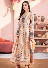 Al Zohaib Printed Cambric Suits Unstitched 3 Piece - AZ24CBP CPL-24-09