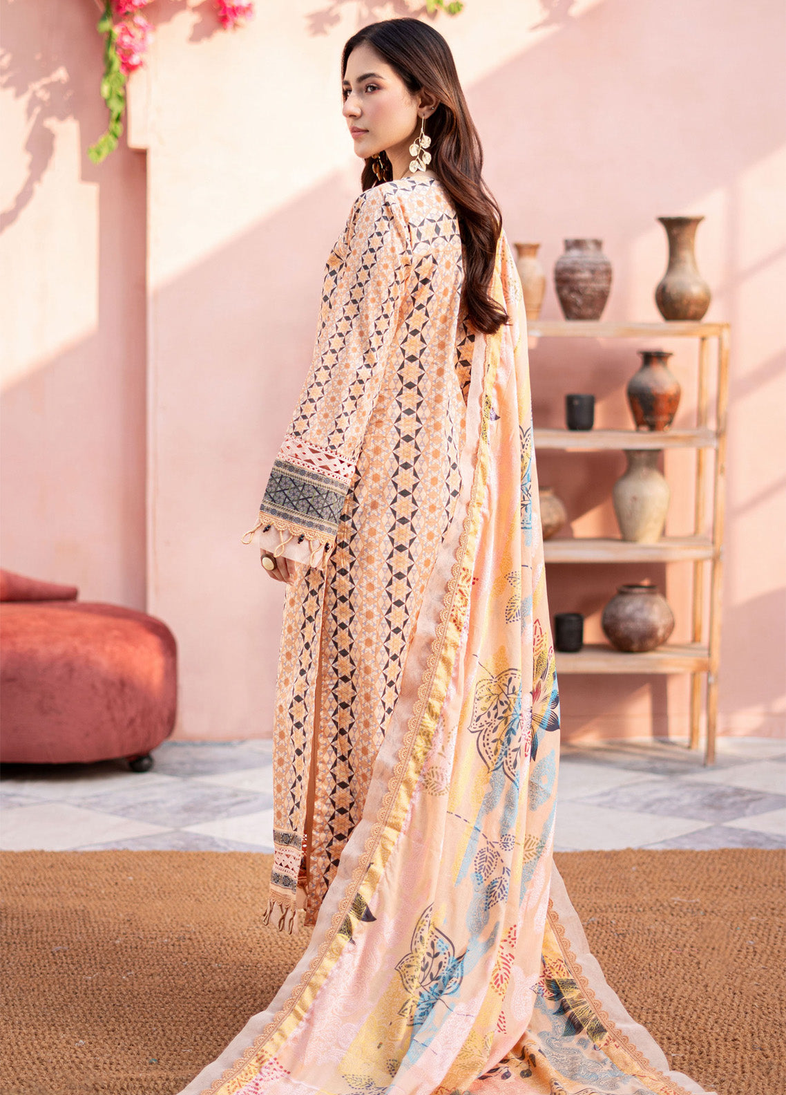 Al Zohaib Printed Cambric Suits Unstitched 3 Piece - AZ24CBP CPL-24-09 Al Zohaib Printed Cambric Suits Unstitched 3 Piece - AZ24CBP CPL-24-09