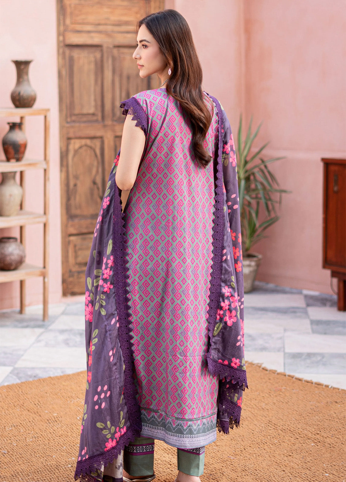 Al Zohaib Printed Cambric Suits Unstitched 3 Piece - AZ24CBP CPL-24-11 Al Zohaib Printed Cambric Suits Unstitched 3 Piece - AZ24CBP CPL-24-11