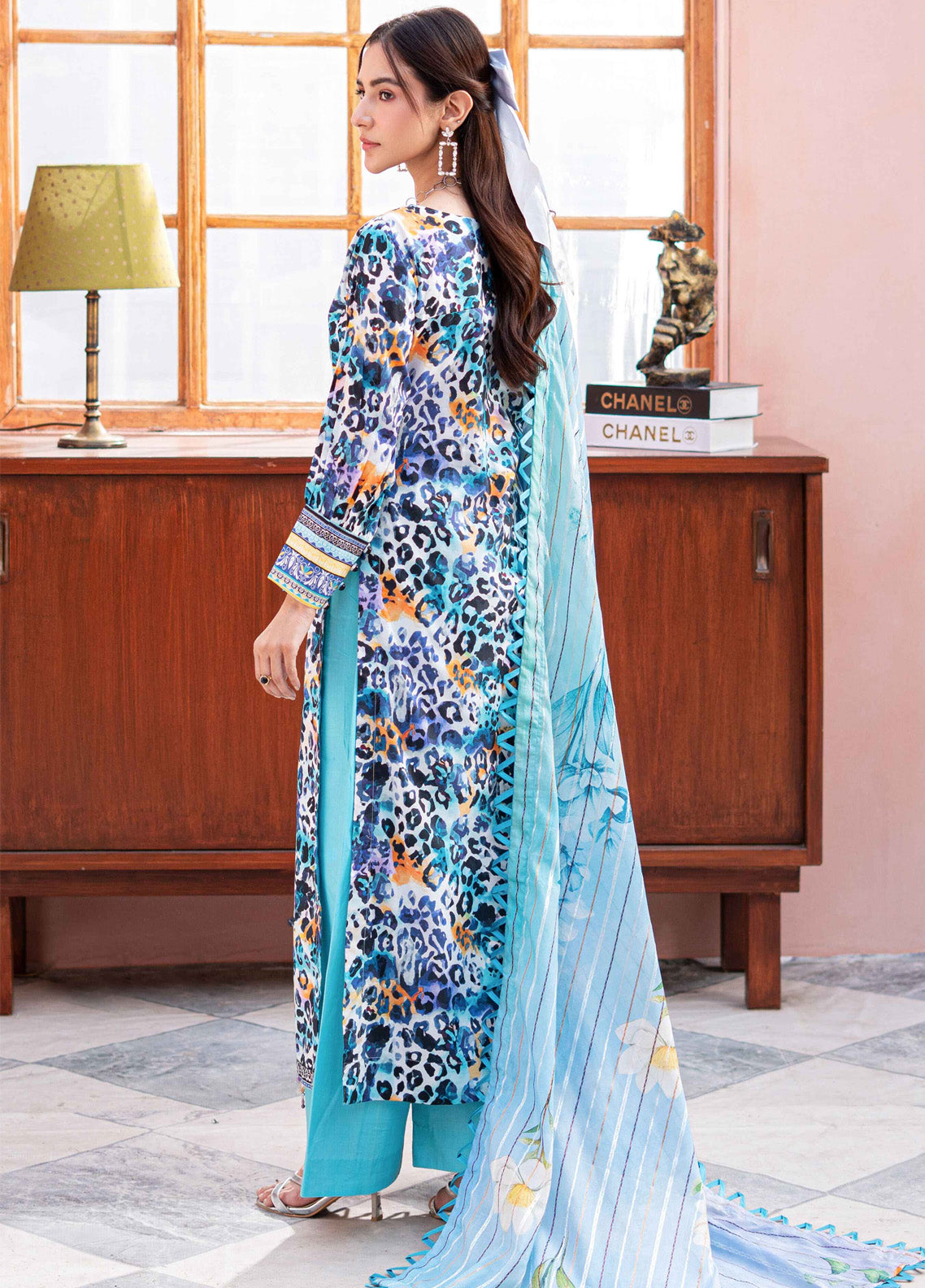 Al Zohaib Printed Cambric Suits Unstitched 3 Piece - AZ24CBP CPL-24-13 Al Zohaib Printed Cambric Suits Unstitched 3 Piece - AZ24CBP CPL-24-13