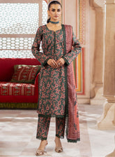 Al Zohaib Printed Lawn Suits Unstitched 3 Piece - AZ25CP 06