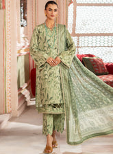 Al Zohaib Printed Lawn Suits Unstitched 3 Piece - AZ25CP 10