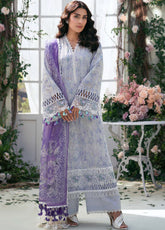 Amal by Motifz Embroidered Lawn Suits Unstitched 3 Piece - MT25AEL 5424 VALERIE