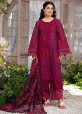 Amal by Motifz Embroidered Lawn Suits Unstitched 3 Piece - MT25AEL 5426 VALERIE