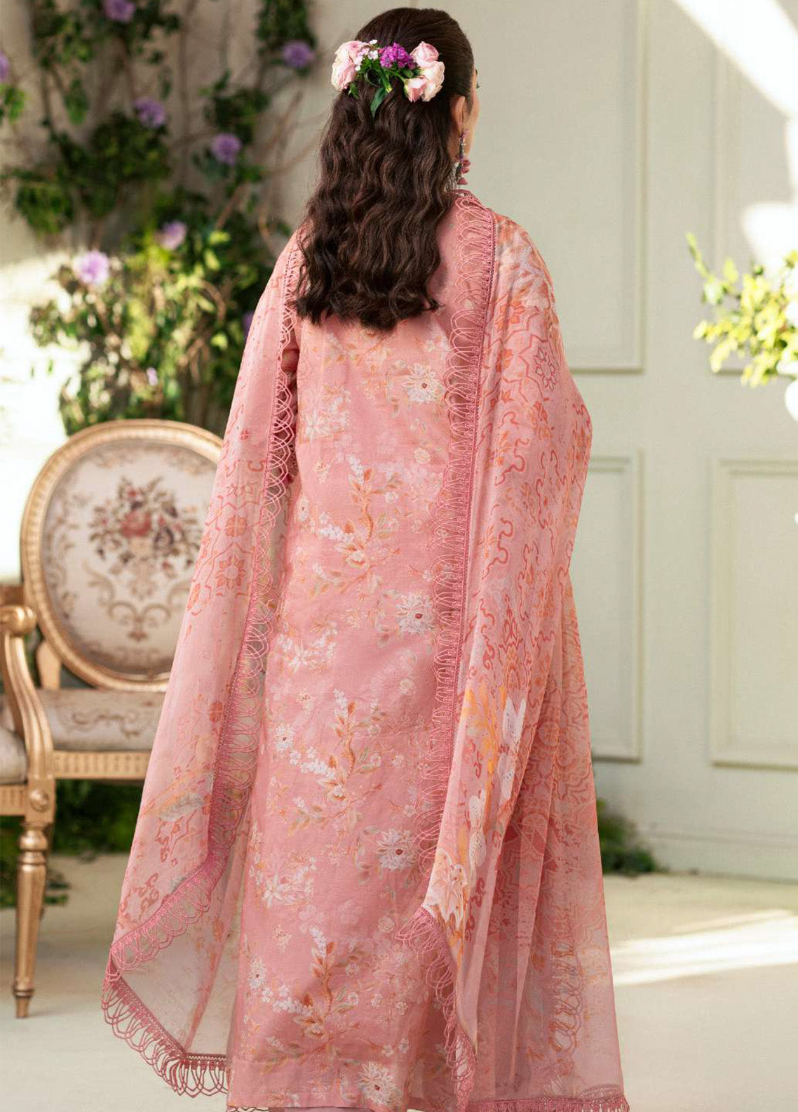 Amal by Motifz Embroidered Lawn Suits Unstitched 3 Piece - MT25AEL 5427 LOTUS Amal by Motifz Embroidered Lawn Suits Unstitched 3 Piece - MT25AEL 5427 LOTUS