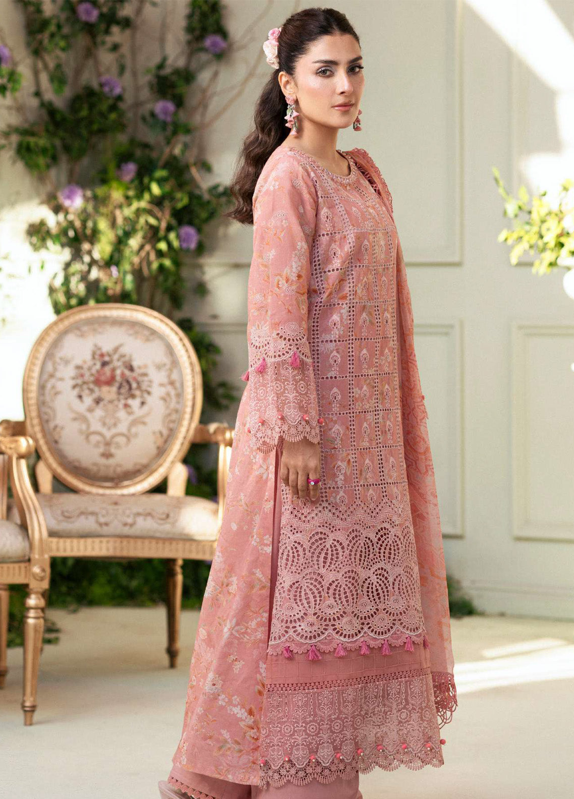 Amal by Motifz Embroidered Lawn Suits Unstitched 3 Piece - MT25AEL 5427 LOTUS Amal by Motifz Embroidered Lawn Suits Unstitched 3 Piece - MT25AEL 5427 LOTUS