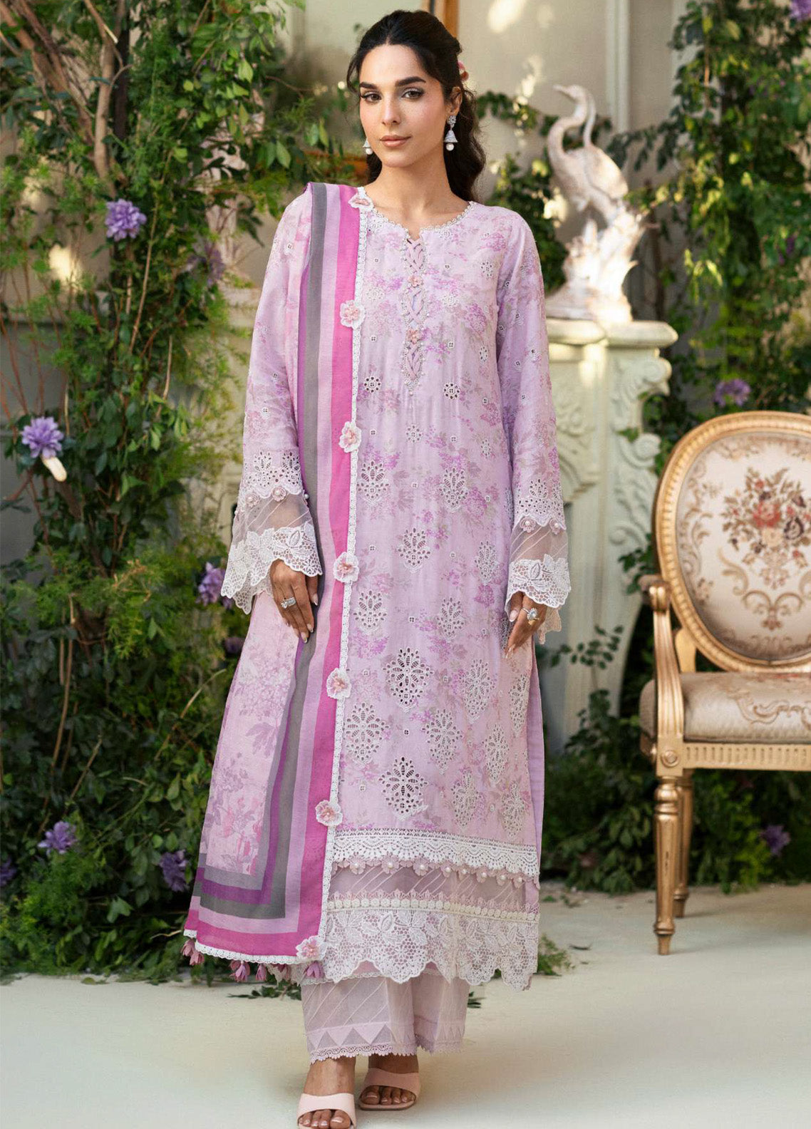 Amal by Motifz Embroidered Lawn Suits Unstitched 3 Piece - MT25AEL 5428 ASTER Amal by Motifz Embroidered Lawn Suits Unstitched 3 Piece - MT25AEL 5428 ASTER
