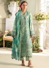Amal by Motifz Embroidered Lawn Suits Unstitched 3 Piece - MT25AEL 5430 IRIS