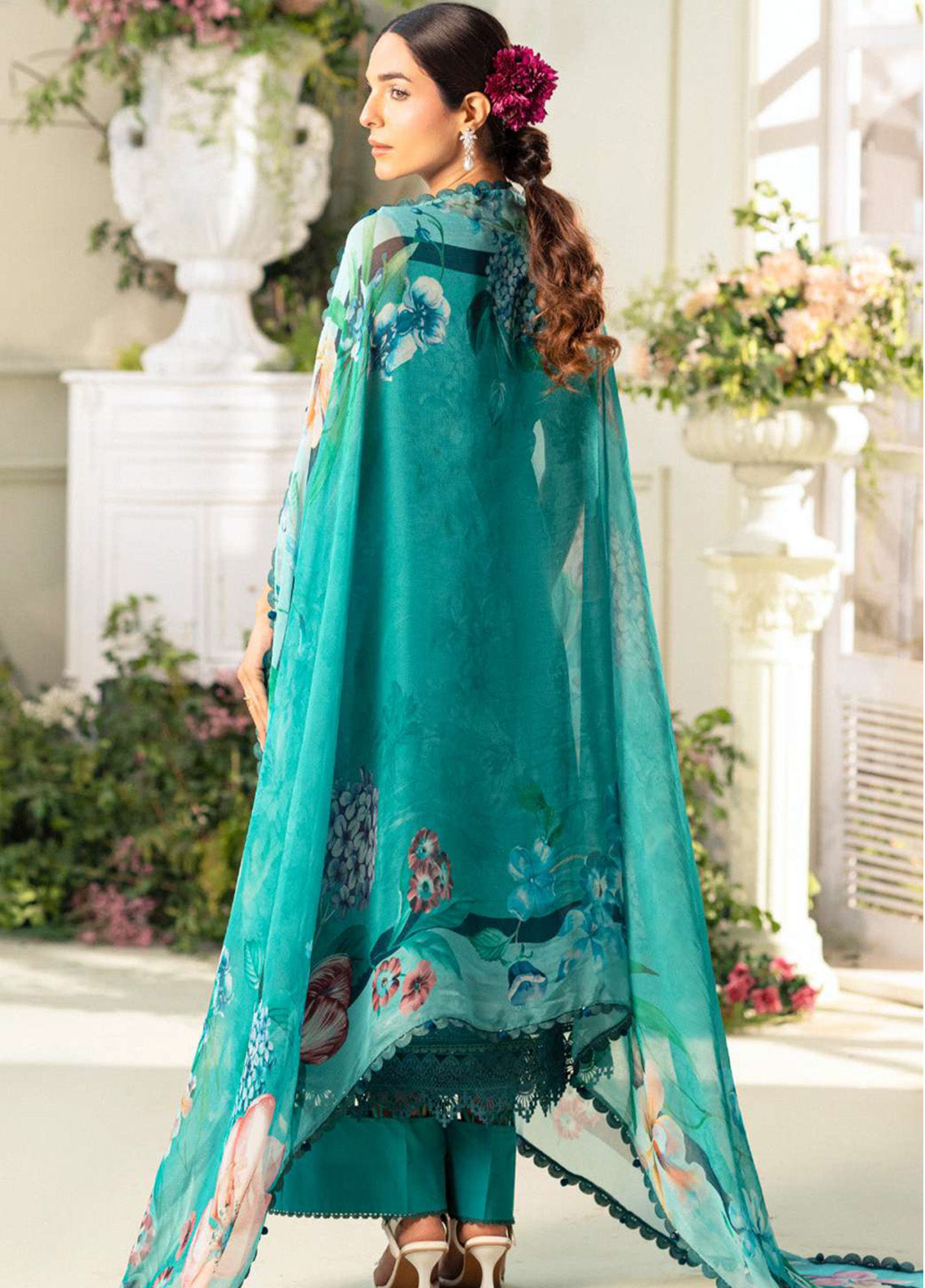 Amal by Motifz Embroidered Lawn Suits Unstitched 3 Piece - MT25AEL 5432 MARIGOLD Amal by Motifz Embroidered Lawn Suits Unstitched 3 Piece - MT25AEL 5432 MARIGOLD