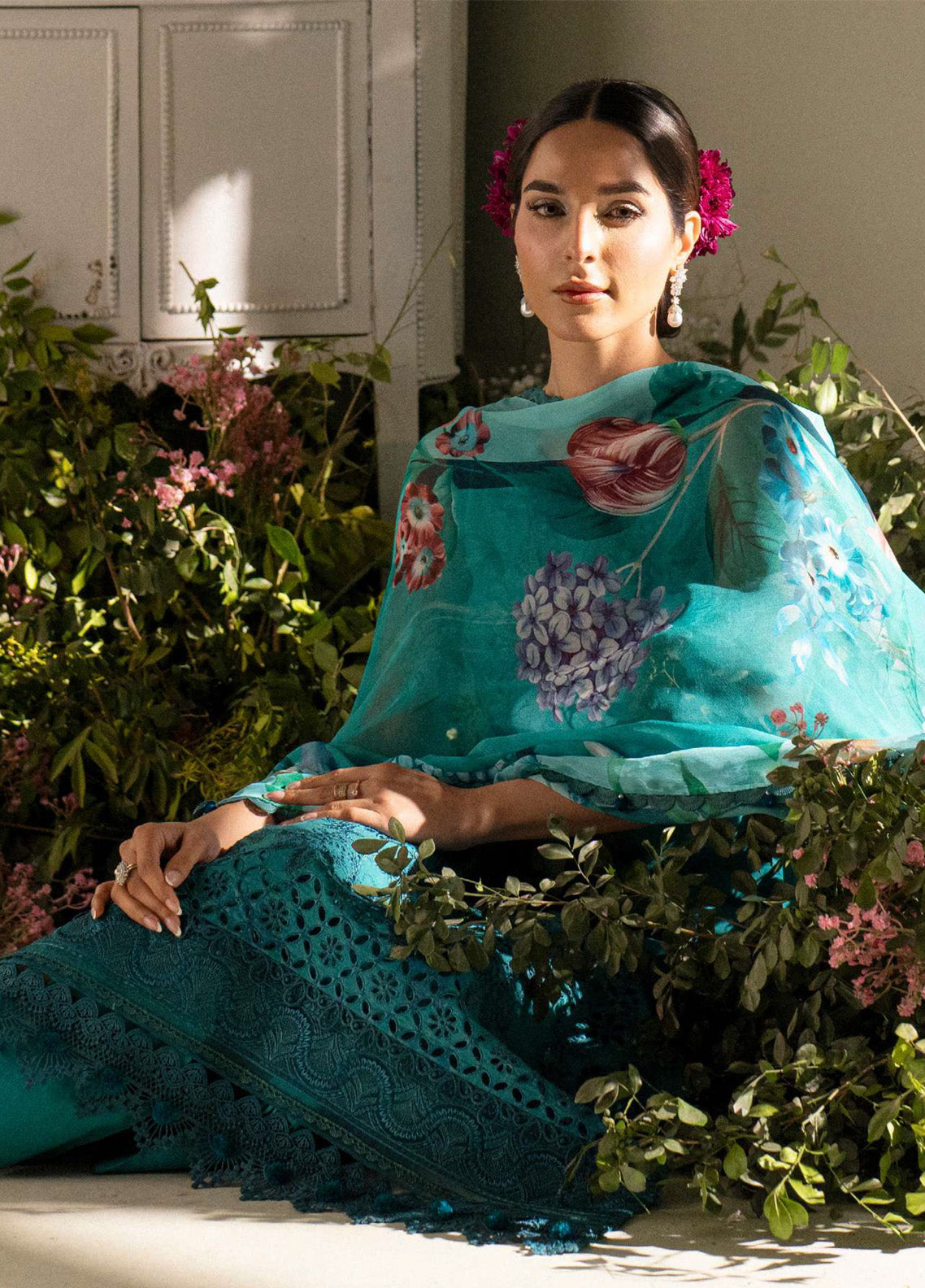 Amal by Motifz Embroidered Lawn Suits Unstitched 3 Piece - MT25AEL 5432 MARIGOLD Amal by Motifz Embroidered Lawn Suits Unstitched 3 Piece - MT25AEL 5432 MARIGOLD