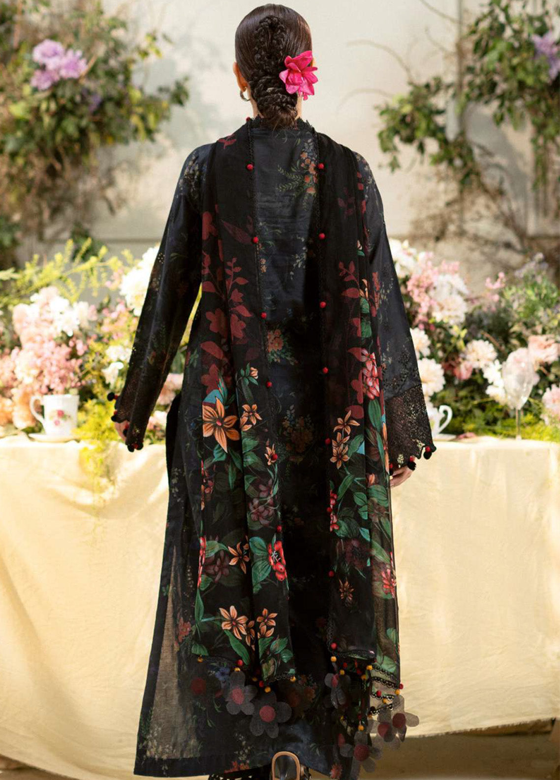 Amal by Motifz Embroidered Lawn Suits Unstitched 3 Piece - MT25AEL 5433 JASMINE Amal by Motifz Embroidered Lawn Suits Unstitched 3 Piece - MT25AEL 5433 JASMINE